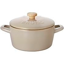 Amazon | [ブルーノ] 富士ホーロー 両手鍋 20cm BHK280 【6760926